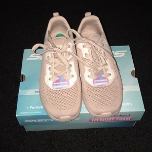 New women’s Skechers with Air-Cooled memory foam.